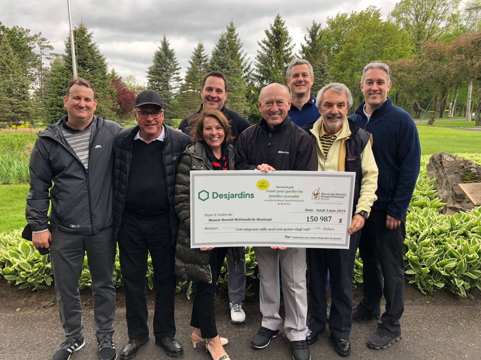 McDonald's cheque